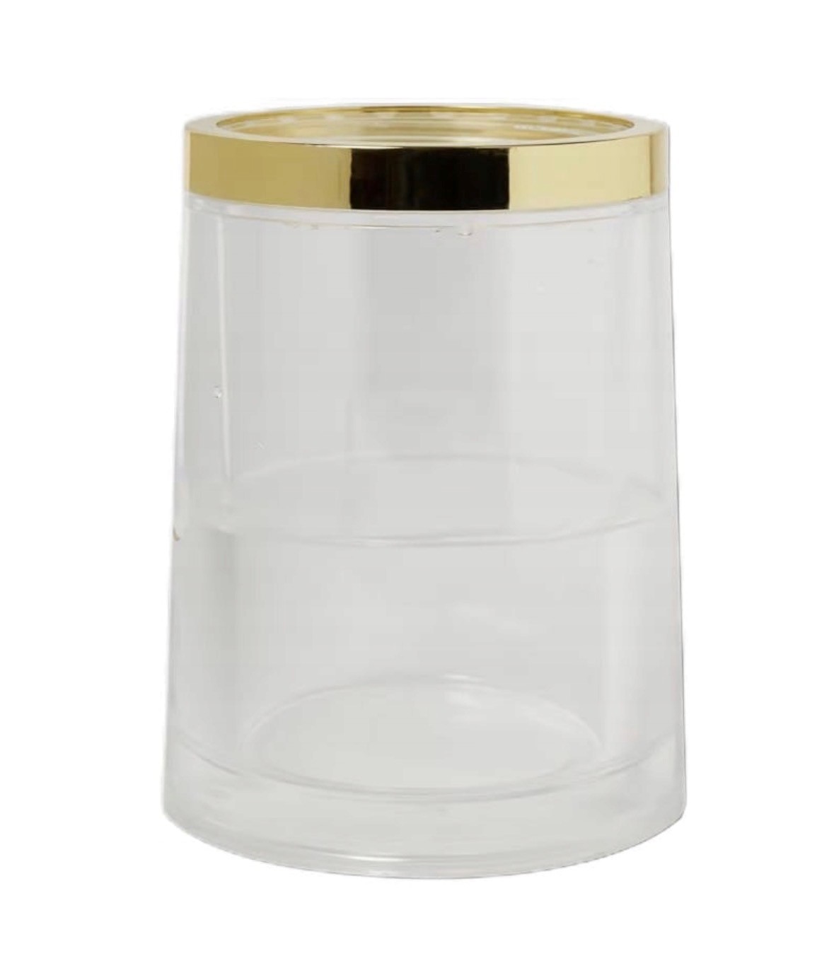 Wine bottle bucket goud