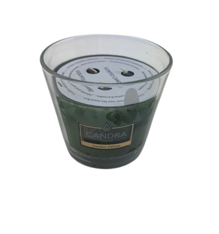 Glass candle
