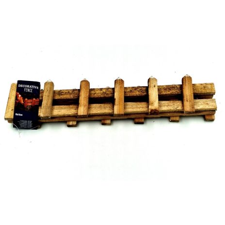 Hek 90x10cm Bruin