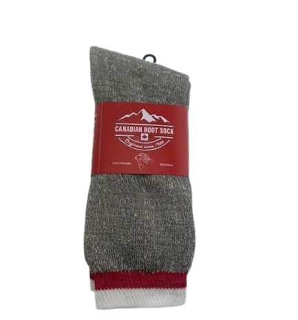 Canadion boot Socks marbel Red/Beige 2pc